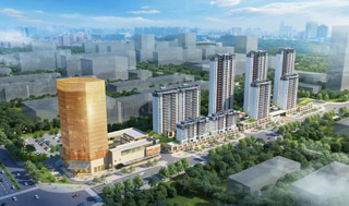 常德-汉寿县林宸广场项目位于汉寿县新人民医院旁