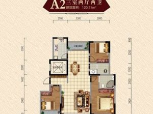 常德-石门县东城世家为您提供A2户型鉴赏