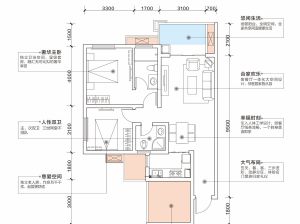 常德-桃源县阳光首府为您提供A1户型鉴赏