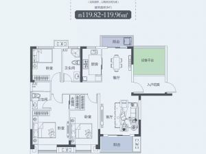 常德-临澧县未来城为您提供A1户型鉴赏