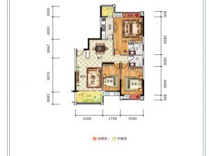 常德-临澧县四季红新城为您提供C户型鉴赏