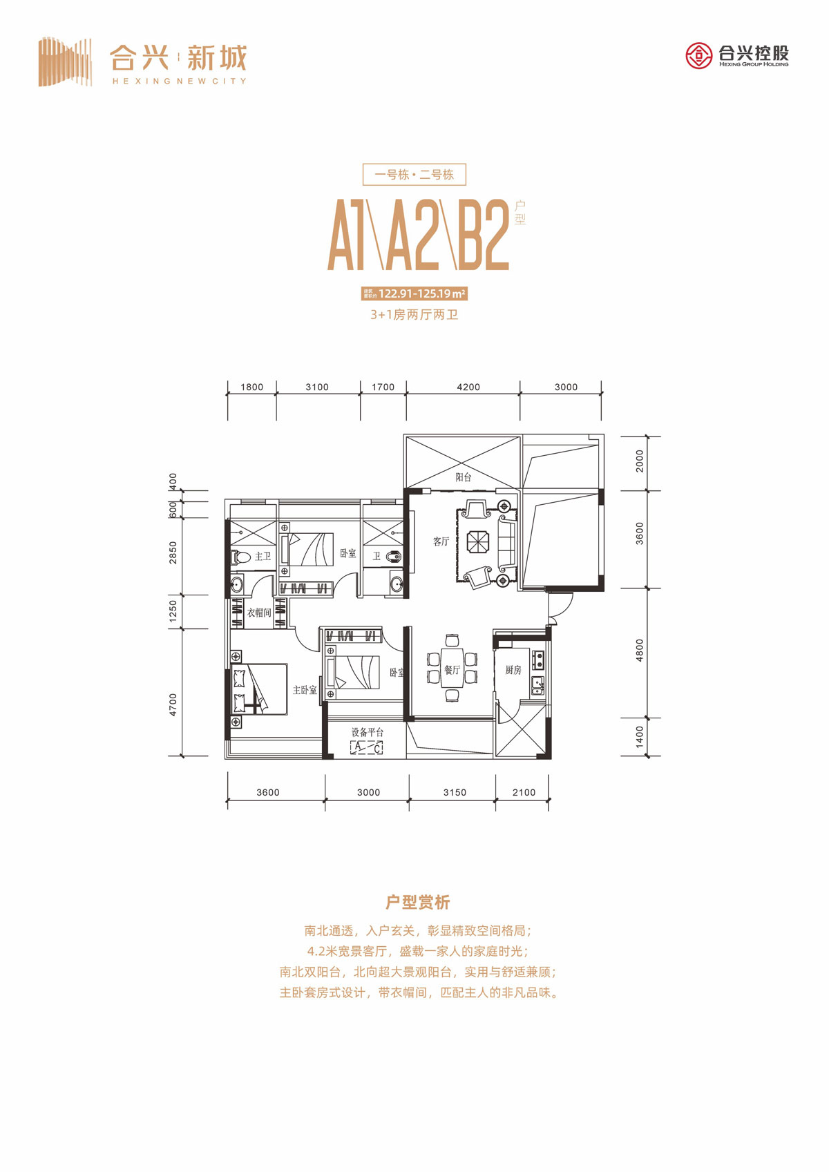 常德-临澧县合兴新城为您提供该项目A1A2B2户型图片鉴赏