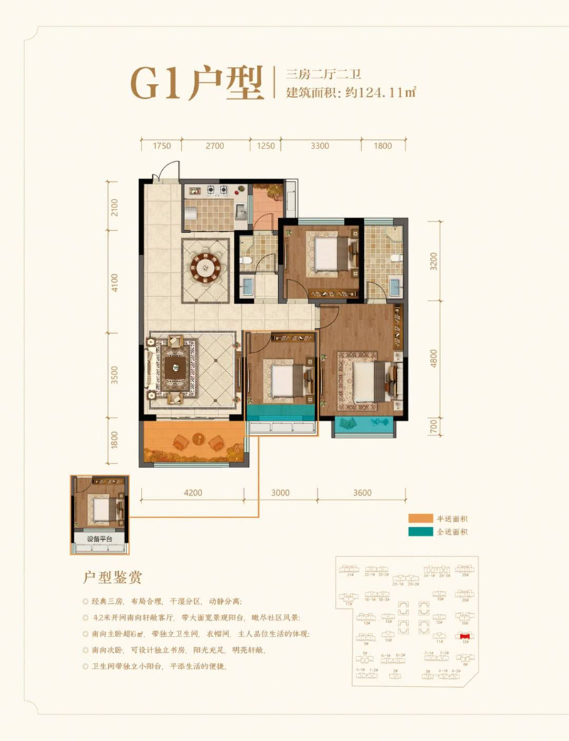 常德-澧县弘康公馆为您提供该项目G1户型图片鉴赏