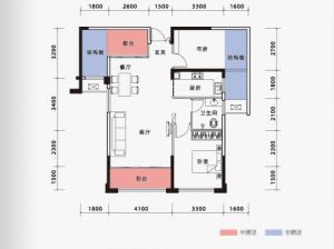 常德-鼎城区南金城九期为您提供A户型鉴赏