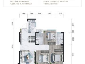 常德-武陵区邦泰誉府为您提供A户型鉴赏