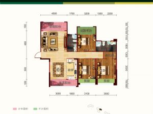 常德-武陵区诚信丽景为您提供C户型鉴赏