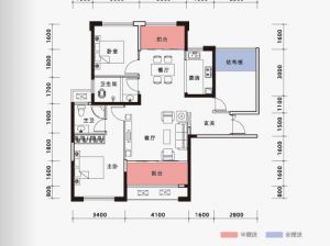 常德-鼎城区南金城九期为您提供C户型鉴赏