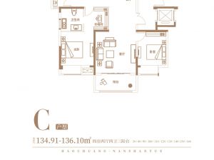 常德-经开区浩创南山樾为您提供C户型鉴赏