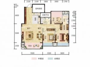 常德-武陵区蓉国新赋为您提供A户型鉴赏