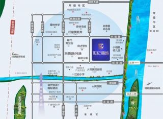 常德-桃源县世纪鑫城为您提供该项目区位图欣赏
