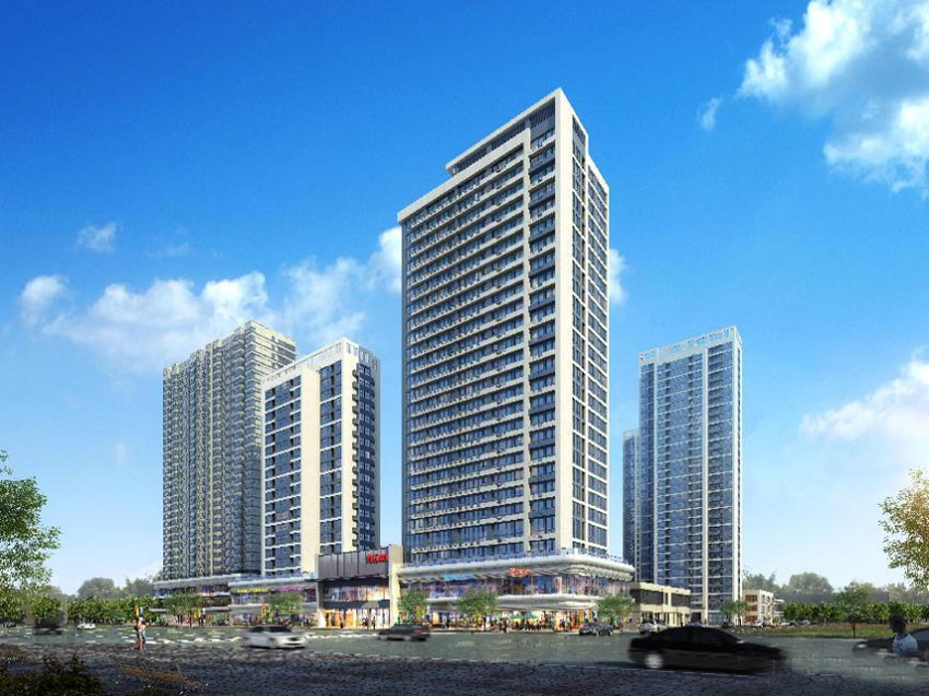 新熙里二期项目位于常洞庭大道与朝阳路交汇处